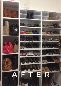 organize my shoes