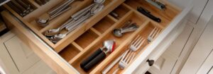 organized kitchen drawer