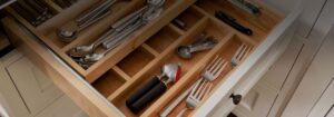 organized kitchen drawer