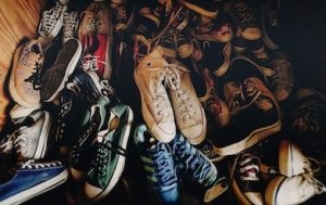 pile of shoes