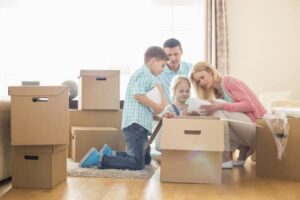 family unpacking