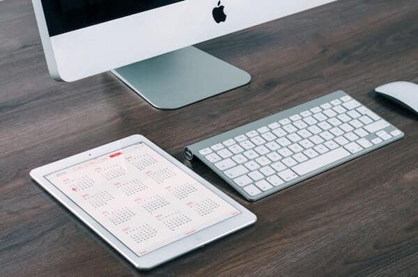 organized desk