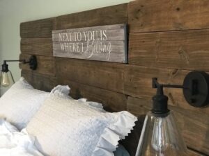 Do it yourself headboard