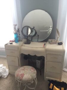 old vanity