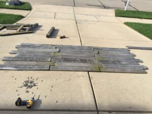 do-it-yourself-headboard arrangement