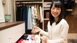 Photo of professional organizer Marie Kondo