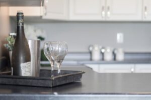 organized shabby-chic style kitchen