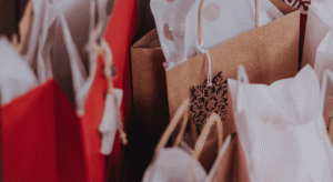 holiday shopping/gift bags