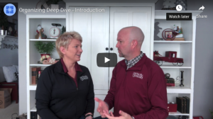 St. Louis based professional organizer Susan Stewart and Travis Stewart