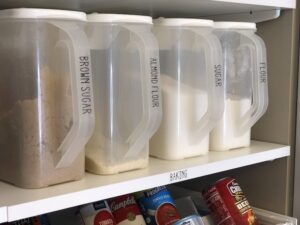food labels pantry