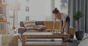 Home staging woman