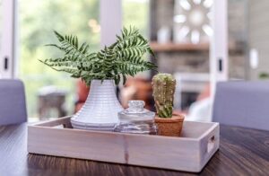 staged living room