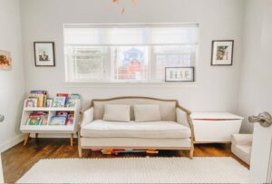 cute organized playroom