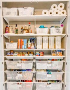 organized pantry makeover