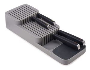 gray knife drawer organizer