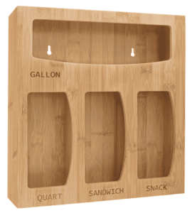 ziplock bag organizer