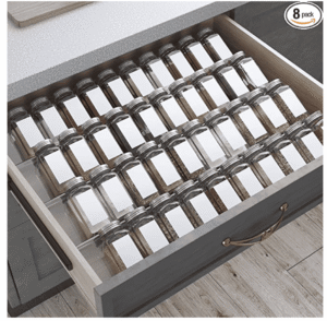 spice drawer organizer