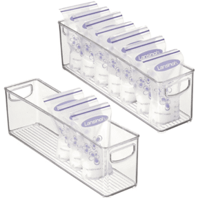 narrow refrigerator/freezer organizing containers