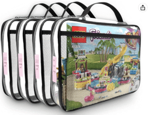 Lego organizing bags