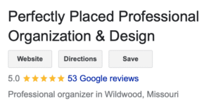 Google Reviews for Perfectly Placed 5.0 Stars