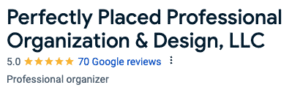 Perfectly Placed Professional Organization & Design, LLC Reviews