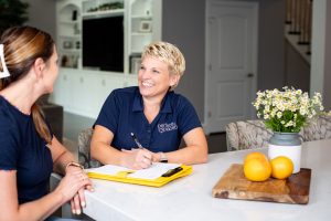 5-star rated Professional Organizer Meeting with Client in St. Louis